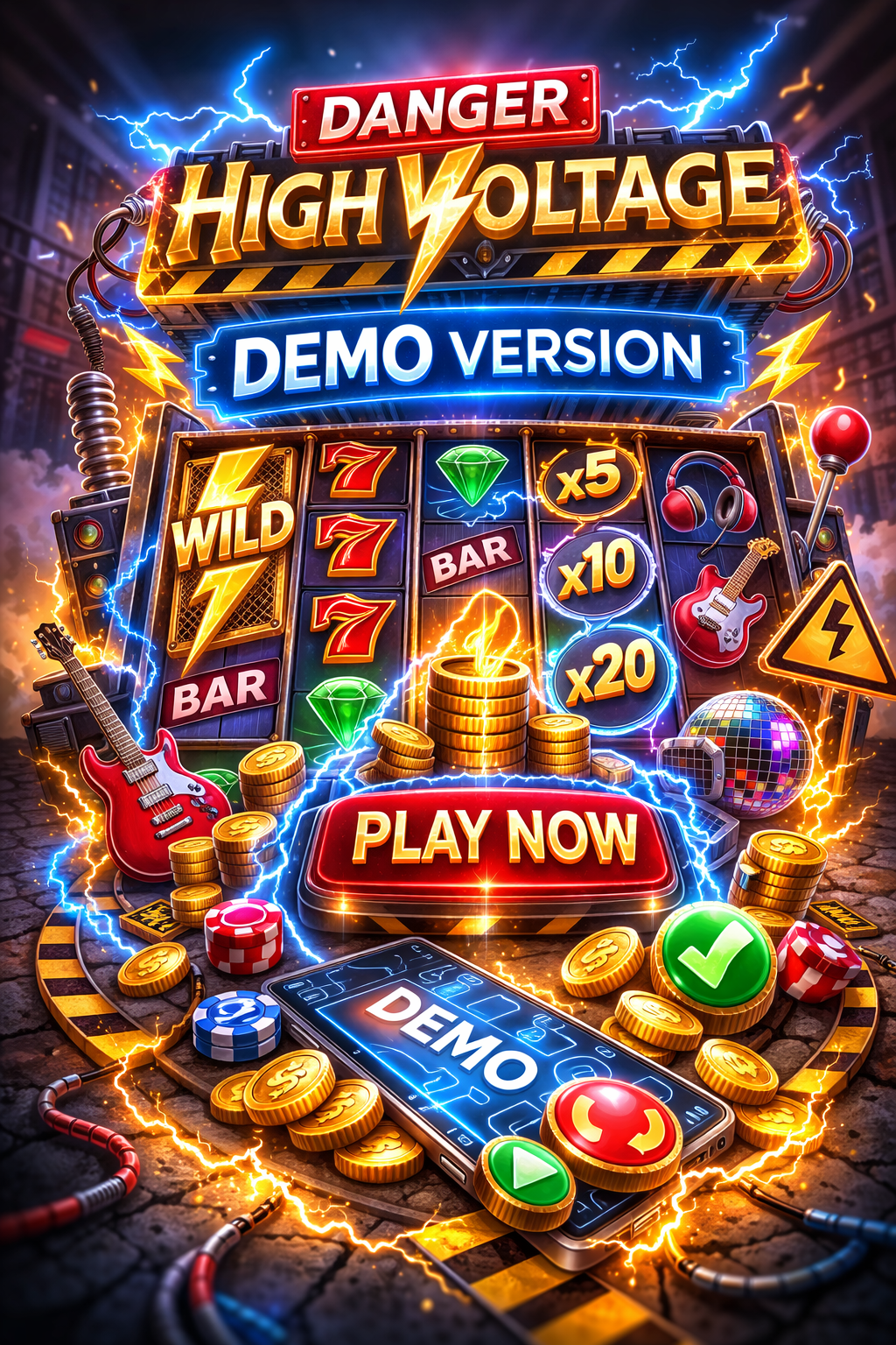 Danger High Voltage Demo version: how to use it properly