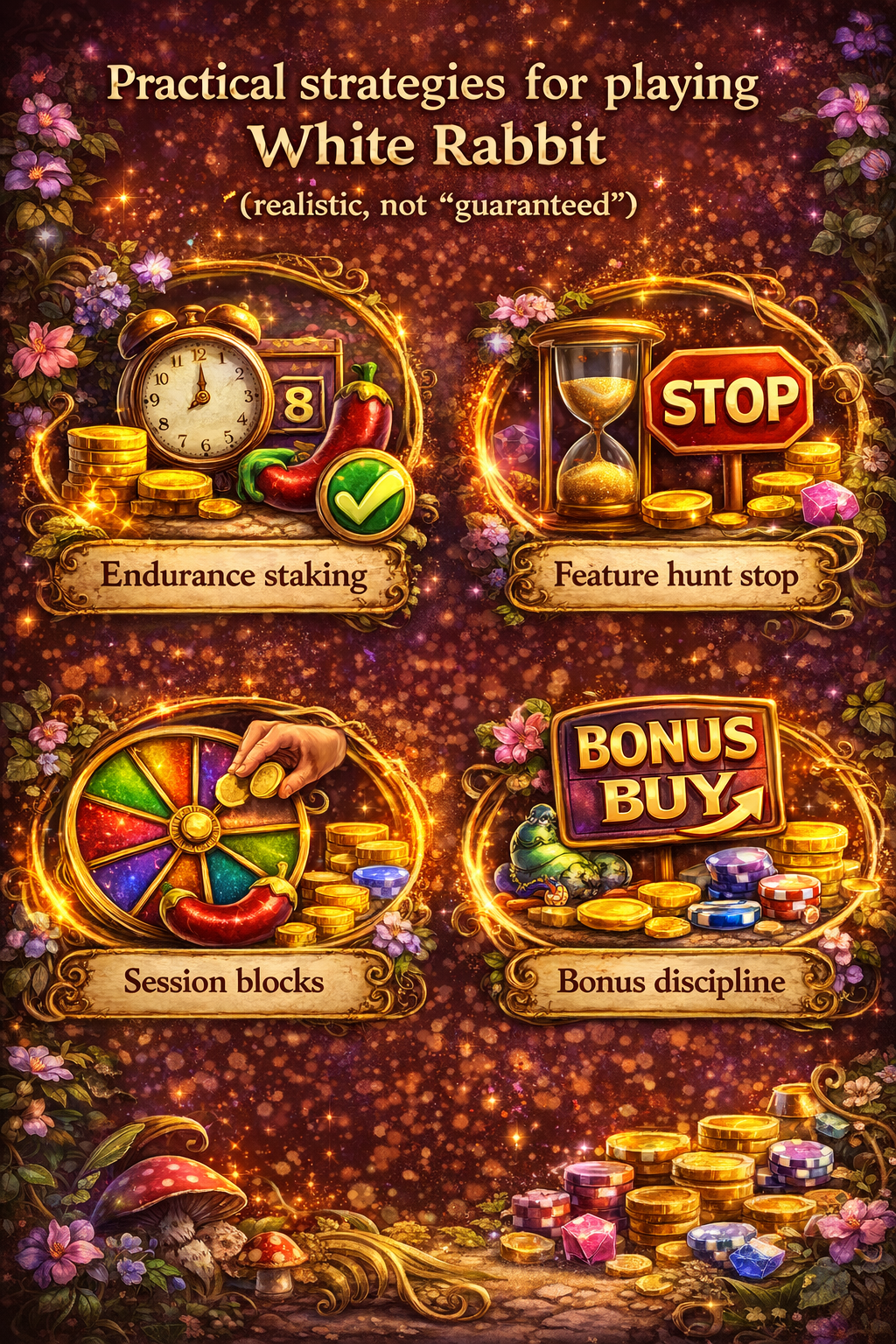Practical strategies for playing White Rabbit